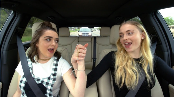 Sansa and Aria Stark