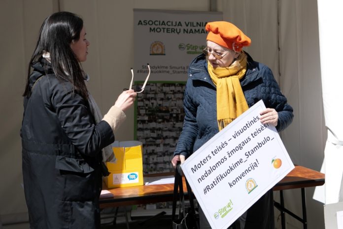 Ratifikuokime Stambulo konvencija. ELTA Dainius Labutis