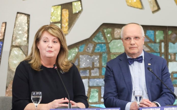 Vilija Blinkeviciute ir Juozas Olekas